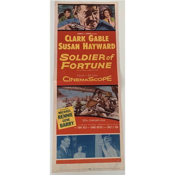 Soldier of Fortune vintage movie poster