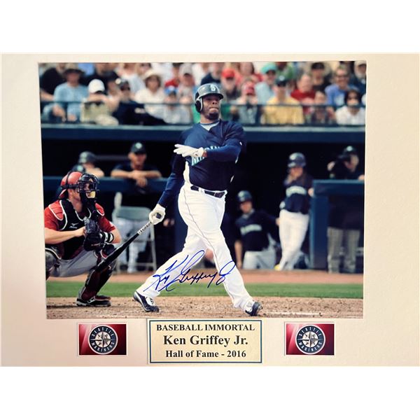 Ken Griffey Jr. signed photo