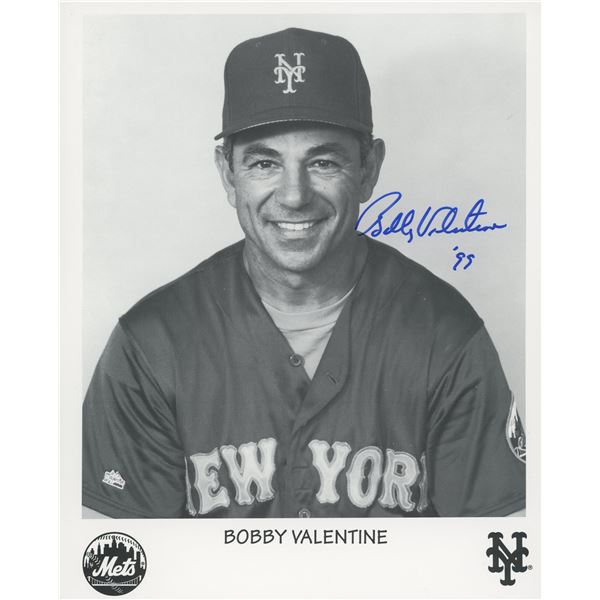 Bobby Valentine signed photo