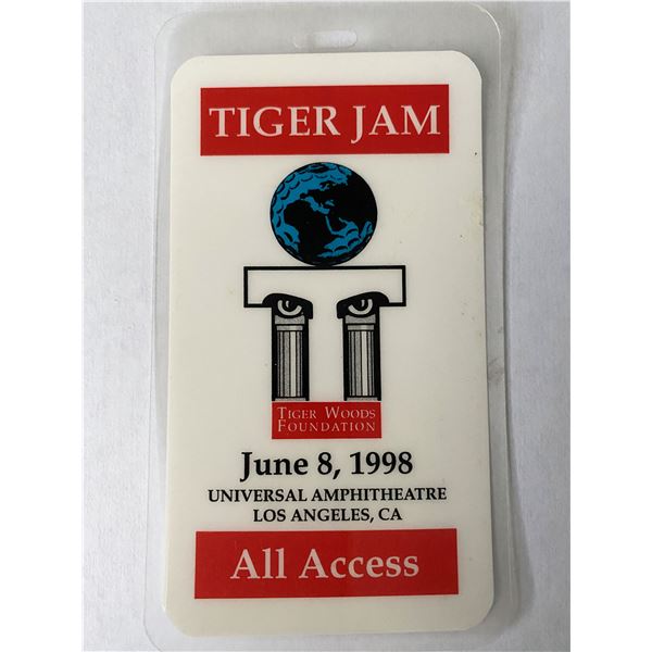Tiger Jam 1998 Backstage Pass