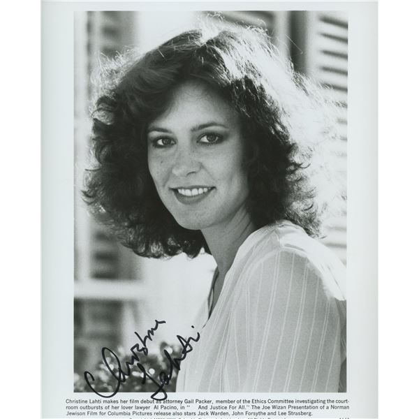 And Justice for All signed movie photo