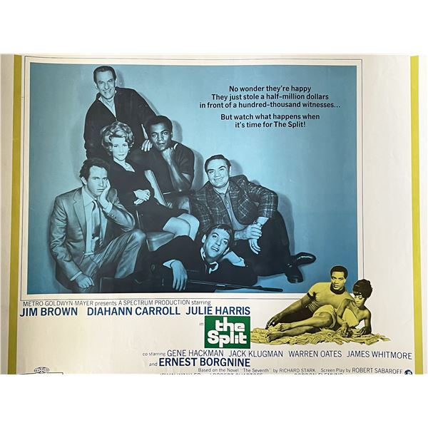 The Split 1968 vintage movie poster