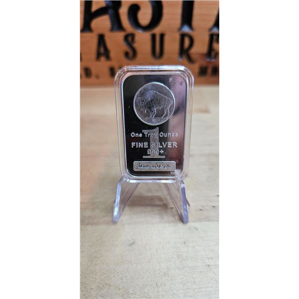 Lot 1-1) 1oz Buffalo Silver Bar