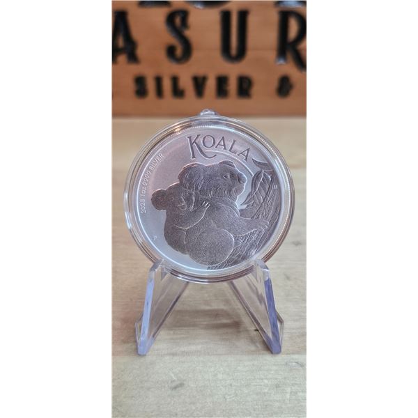 Lot 11-1) 1 oz Silver Australian Koala Coin 2023