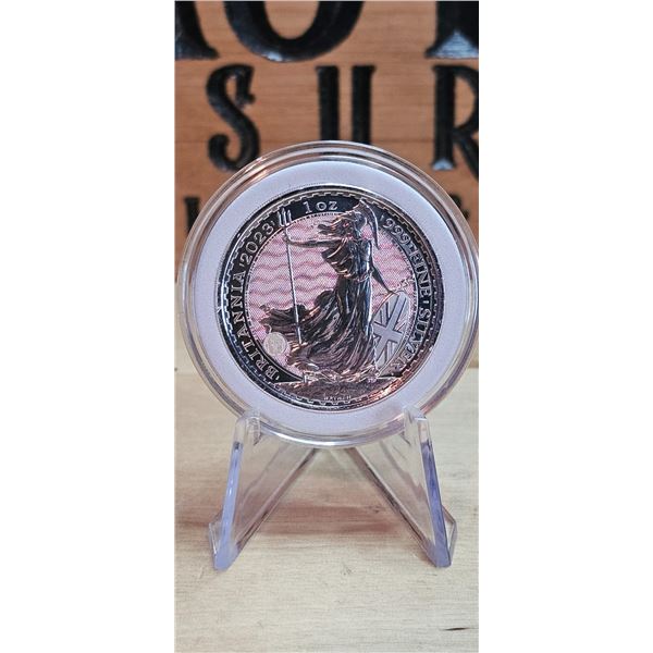 Lot 26-1) 1 oz. Silver Britannia Coin 2023