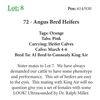 Image 1 : 68 - Angus Bred Heifers
