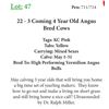 Image 1 : 21 - 3 Coming 4 Year Old Angus Bred Cows
