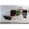 Image 1 : Pump Inlet Filter, Noma Halogen Bulb, Cutlery Tray, Flashlights and Assorted Items
