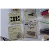 Image 5 : Assorted Sewing Supplies - Threads, Buttons, Fabric Cutters and Misc.