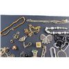 Image 6 : Watch, Necklaces, Earrings, Pin and Assorted Items