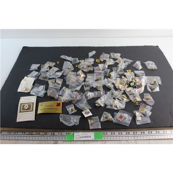 Assorted Canadian Pins