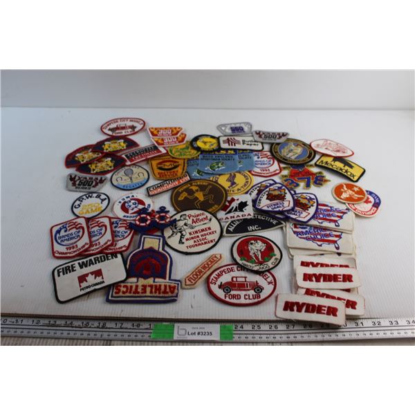 Assorted Patches - Ryder, Fire Warden and Calgary Police