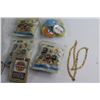 Image 4 : Necklace, Pins, Collectible McDonalds Cards & Lego Super Mario Figurines and Assorted Items