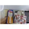 Image 8 : LifeSource Digital Blood Pressure Monitor, Tote, Whisk, French Knitter, Wooden Mat and Assorted Item