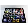 Image 3 : Box with Assorted Sewing Threads