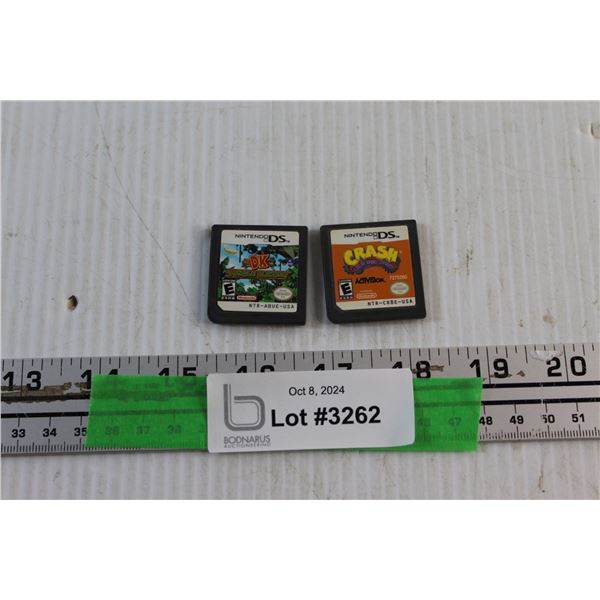 (2) Nintendo DS Video Game Cartridges - Jungle Climber 