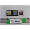 Image 1 : (3) Nintendo DS & 3DS Video Game Cartridges - Jewel Quest, Cradle of Rome & Miracle Mask Games