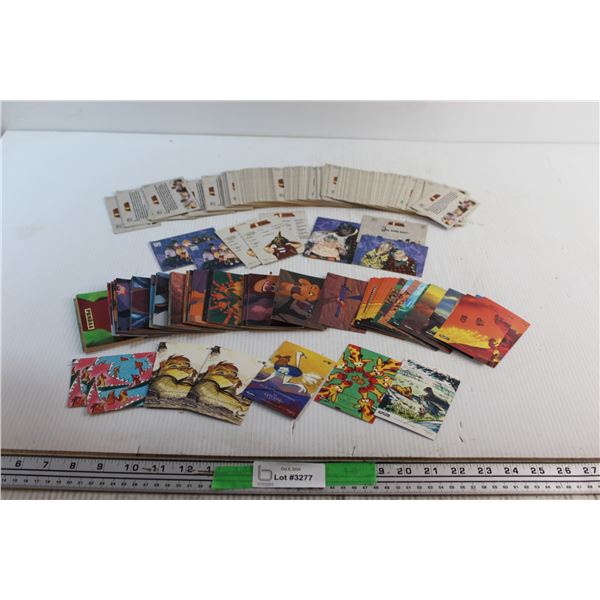 Lion King & Pro Set Dinosaurs Collectible Cards