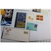 Image 3 : Anniversary 1776-1976 US Envelope, Canadian & NHL Post Stamps