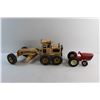 Image 7 : Tonka Grader and ERTL Tractor Toys