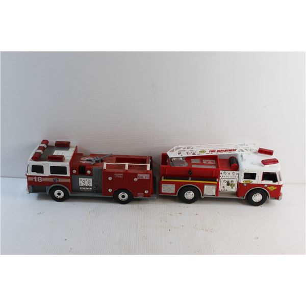 (2) Firetruck Toys