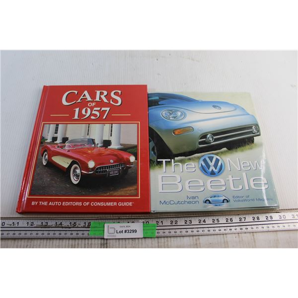 (2) Books - Cars of 1957 and The New Beetle