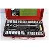 Image 2 : 40pc 1/4'' & 3/8'' Drive SAE and Metric Combination Socket Set