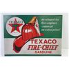 Image 3 : Tin Sign - Texaco Fire-Chief (12.5" x 17.5")