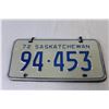 Image 2 : Pair of 1972 Saskatchewan License Plates