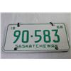Image 2 : Pair of 1968 Saskatchewan License Plates