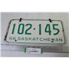 Image 1 : Pair of 1966 Saskatchewan License Plates