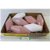 Image 1 : (7) Light Bulbs - (white & pink - 40w-60w)