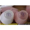Image 2 : (7) Light Bulbs - (white & pink - 40w-60w)