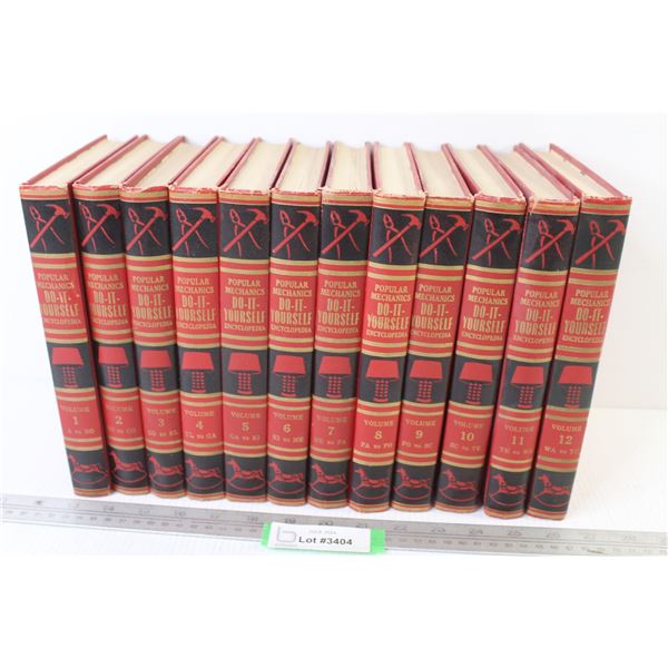 (12) Popular Mechanics Do-It-Yourself Books