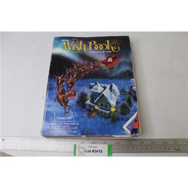 2001 Sears Christmas Wish Book Catalogue