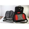 Suitcase w/Handle & Wheels - (3) Laptop Bags