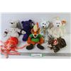 Image 1 : (7) Stuffed TY Beanie Babies