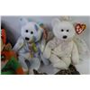 Image 2 : (7) Stuffed TY Beanie Babies