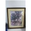 Image 2 : Farm Art Framed - 17 1/2" x 21 3/4", (6) Puzzle Sorting and Storage Trays, Small Shelf Organizer