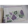Image 2 : Table Cloth - 40" x 40", Table Cloth 28" x 28", (2) Linen Pillow Cases