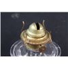 Image 2 : Clear Glass Kerosene Lamp Base - 9" x 4.5"