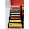 Image 2 : (36) 8-Tracks in Carrying Case: Rock & Country - Assorted
