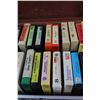 Image 3 : (24) 8-Tracks in Carrying Case: Rock & Country - Assorted