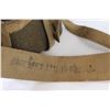 Image 5 : Water Flask (Worn) Felt & Canvas Holder - Possibly World War 2 (Marked 1942 on Strap)