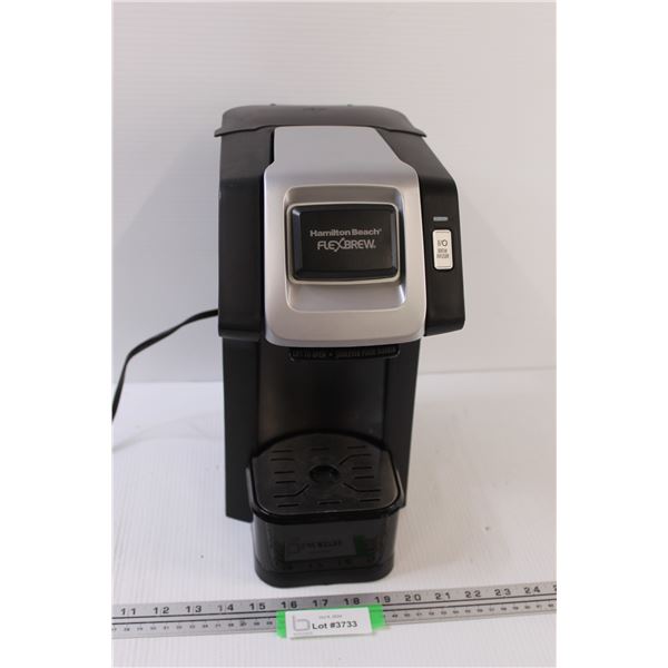 Hamilton Beach Flex Brew Coffee Maker - Powers On, as is