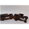 Image 5 : (2) Cooper Tires Wooden Antique Style Model Cars