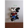 Image 1 : Mickey Mouse "Running" Lawn Ornament - 22" x 12" (Mickey) 3.5ft Tall w/Spike