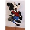Image 4 : Mickey Mouse "Running" Lawn Ornament - 22" x 12" (Mickey) 3.5ft Tall w/Spike