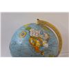 Image 4 : Globe - 13" Tall x 10" Diameter Globe - Some Wear, as is