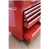 Image 2 : * Sears Craftsman Tool Box - 2-Piece - 17.5" x 27" x 40" Tall - Missing Drawers/Front Cover slide-ou